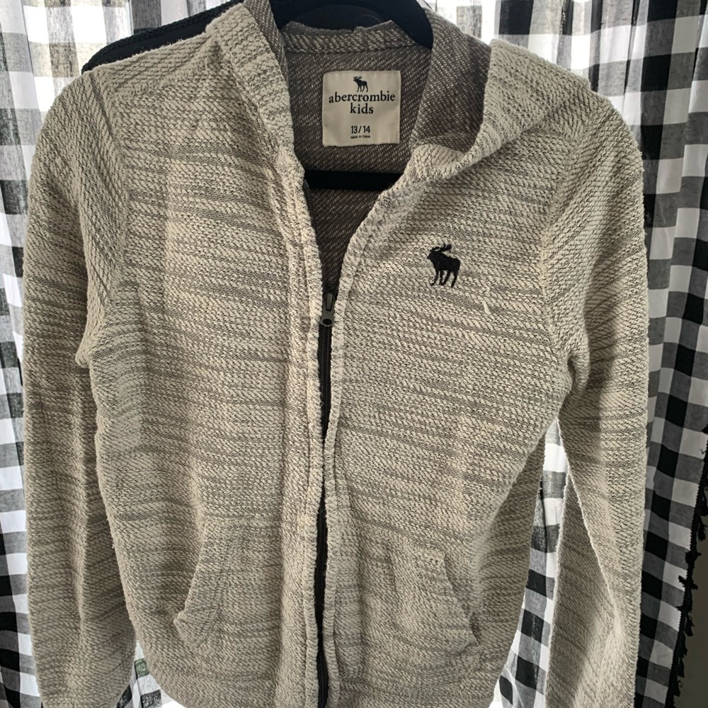 Boys gray hoodie